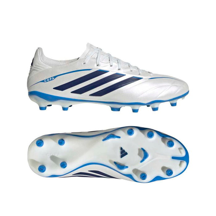 adidas Copa Pure IV League FG football boot in zero metalic, dark blue and lucid blue