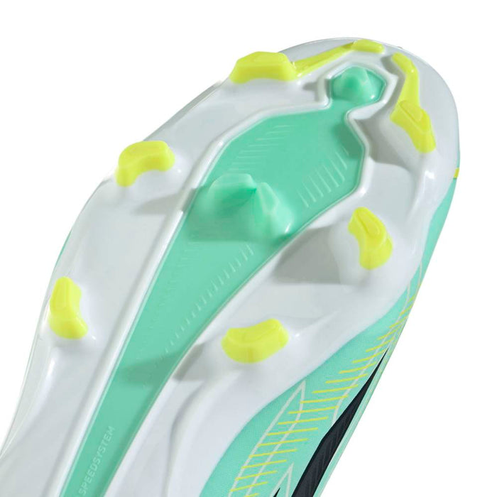 Adidas F50 Hyperfast League FG Football Boots (Pulse Mint/Night Navy/Solar Lemon)