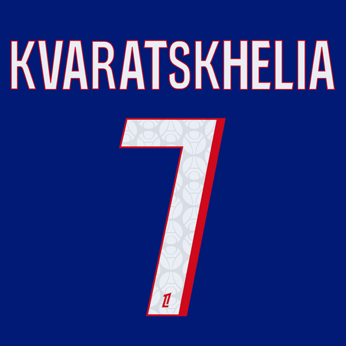 PSG Home Print 26/27 (Youth) - KVARATSKHELIA 7