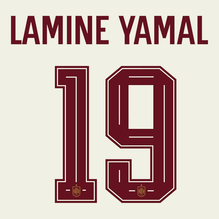Spain Away 2026 Print (Youth) - LAMINE YAMAL 19