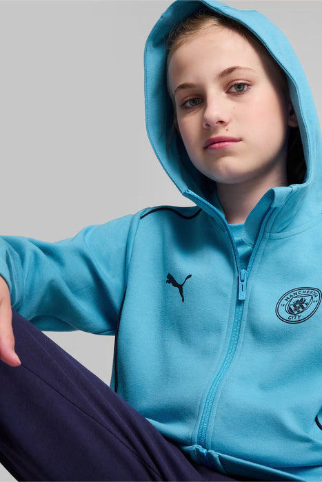 Manchester City Youth Casuals Hooded Jacket