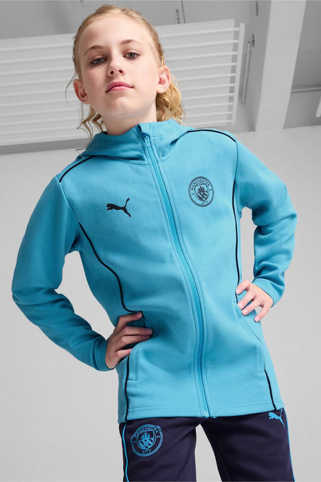 Manchester City Youth Casuals Hooded Jacket