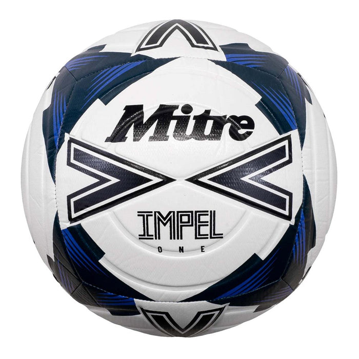 Mitre Impel One 24 Football (White/Blue)