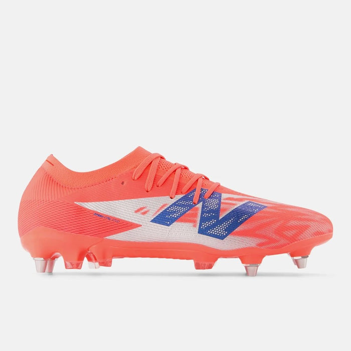 New Balance Furon v8 Elite SG Football Boots (Energy Red/Navy/Light Cyclone)