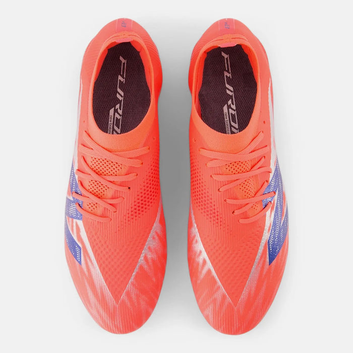 New Balance Furon v8 Elite SG Football Boots (Energy Red/Navy/Light Cyclone)