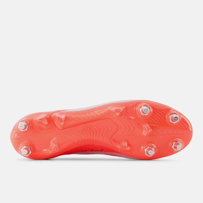 New Balance Furon v8 Elite SG Football Boots (Energy Red/Navy/Light Cyclone)