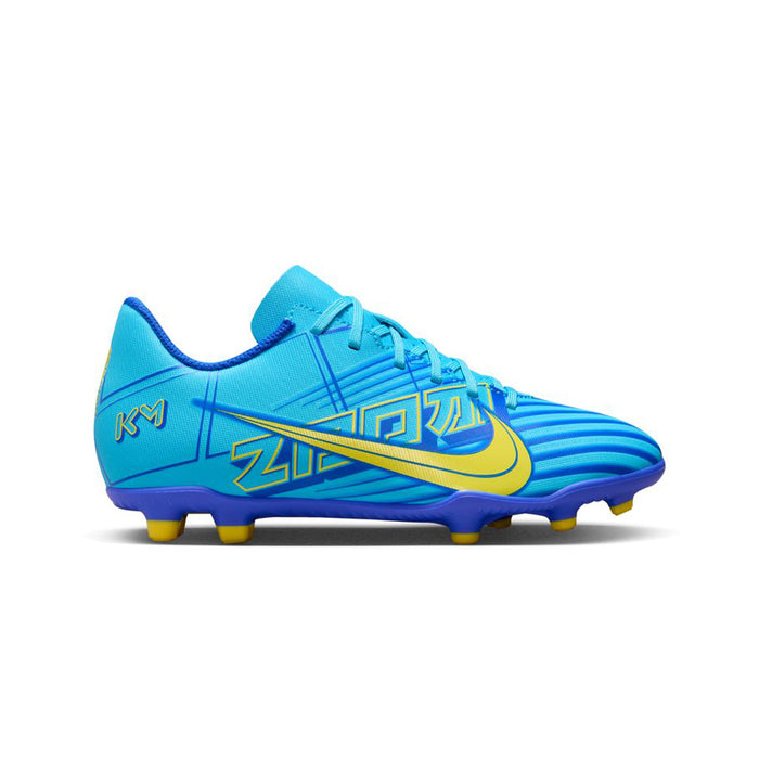 Nike Mercurial Vapor 15 Kylian Mbappe Club FG Jnr Football Boots (Baltic Blue/White)
