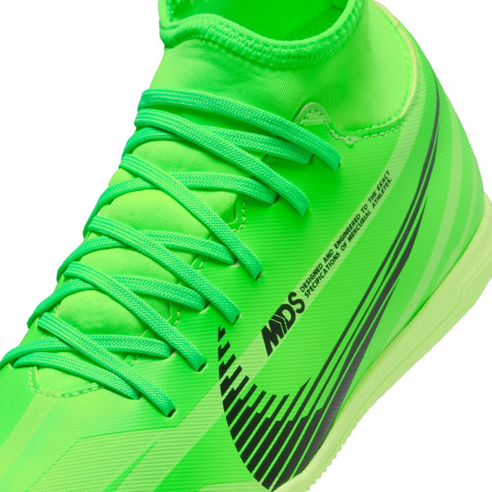 Nike Mercurial Superfly 9 Club Dream Speed Jnr IC Indoor Football Shoes (Green Strike/Black)