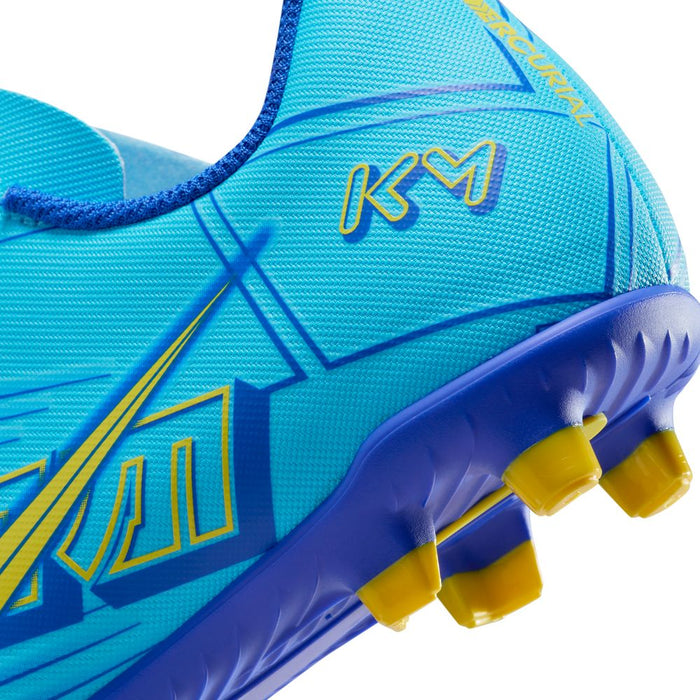 Nike Mercurial Vapor 15 Kylian Mbappe Club FG Jnr Football Boots (Baltic Blue/White)