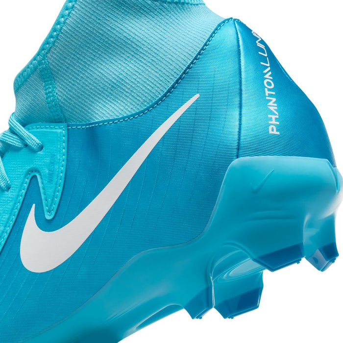 Nike Phantom Luna II Academy FG/MG Football Boots (Blue Fury/White)