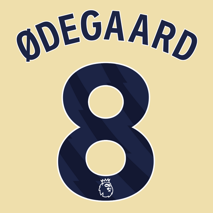 Premier League Print Navy (Youth) - ODEGAARD 8