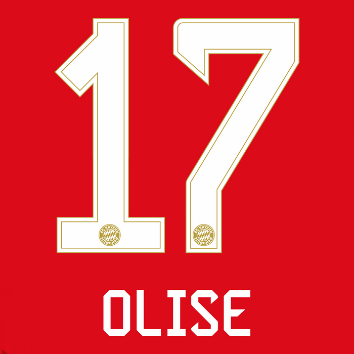 Bayern Munich Home Print 26/27 (Youth) - OLISE 17