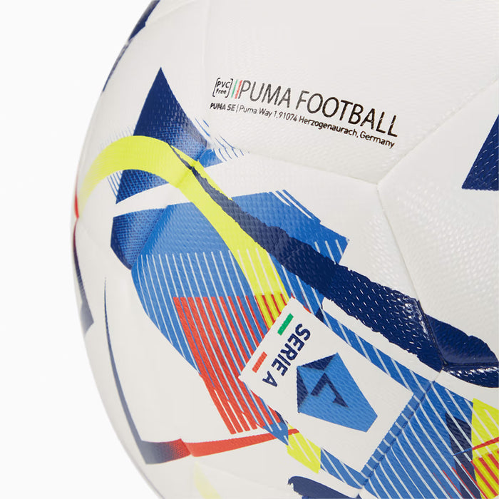 Puma Orbita Serie A Hybrid Football (White/Multicolour)