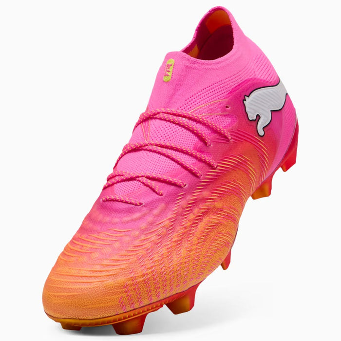 Future 9 Ultimate FG Football Boots (Poison Pink-Sun Stream-Bright Aqua-PUMA White)