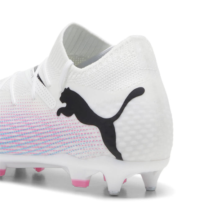Puma Future 7 Pro MxSG Football Boots (White/Black/Poison Pink)