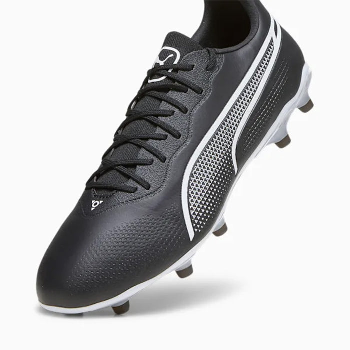 Puma King Pro FG/AG Football Boots (Black/White)