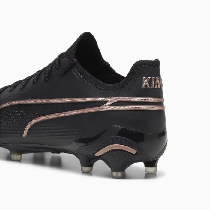 Puma King Ultimate FG/AG Football Boots (Black/Copper Rose)