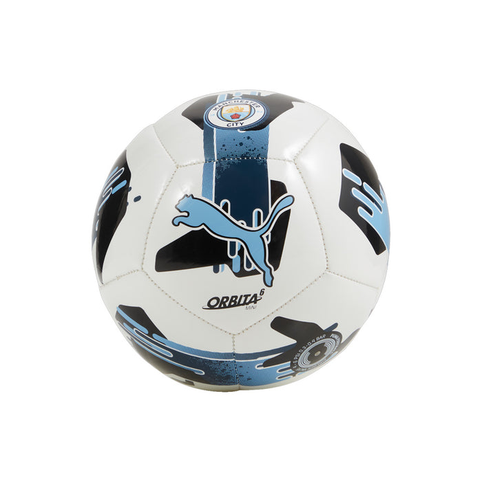 Puma Manchester City Orbita 6 Mini Football (Team Light Blue/White)