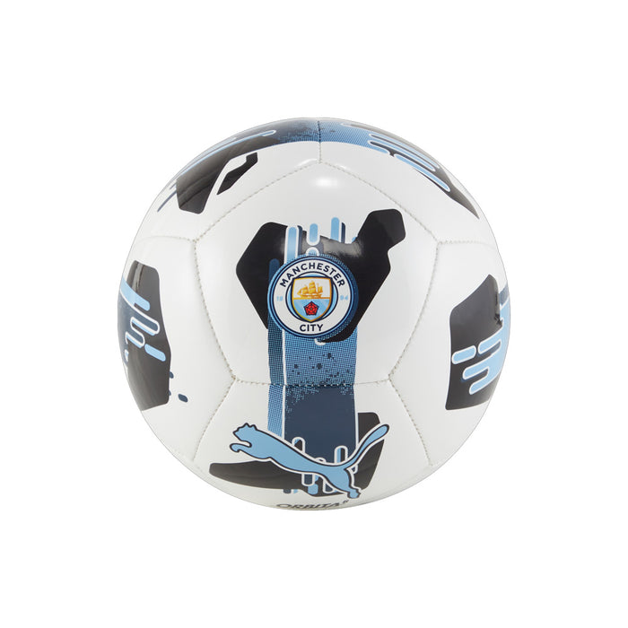 Puma Manchester City Orbita 6 Mini Football (Team Light Blue/White)