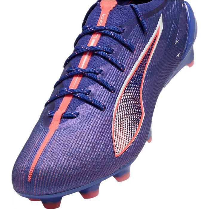Puma Ultra Ultimate FG Football Boots (Lapis/White/Sunset Glow)