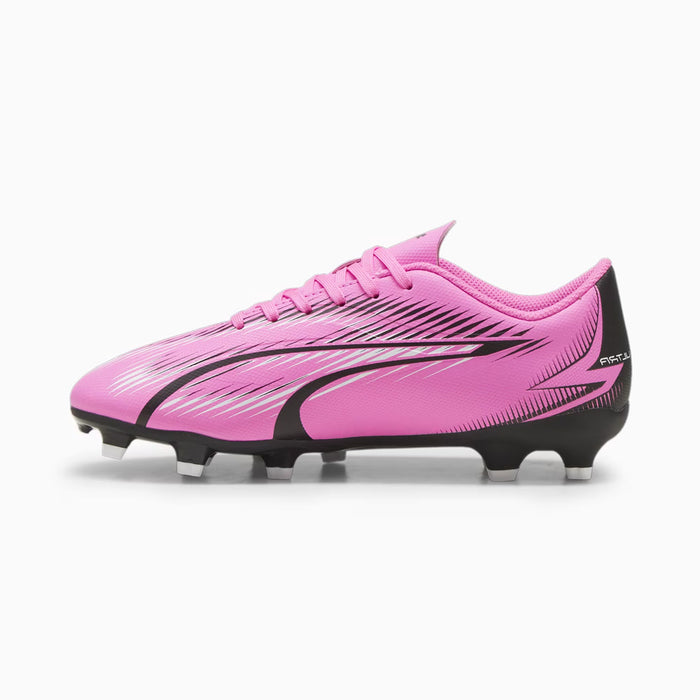 Puma Ultra Play FG Jnr Football Boots (Poison Pink/White/Black)