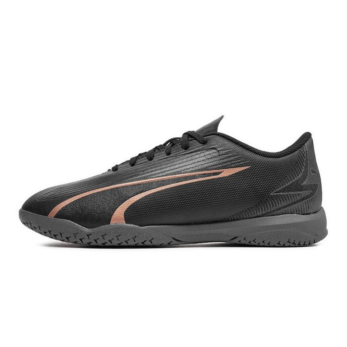 Puma Ultra Play Jnr IT Indoor Football Shoes (Black/Copper Rose)