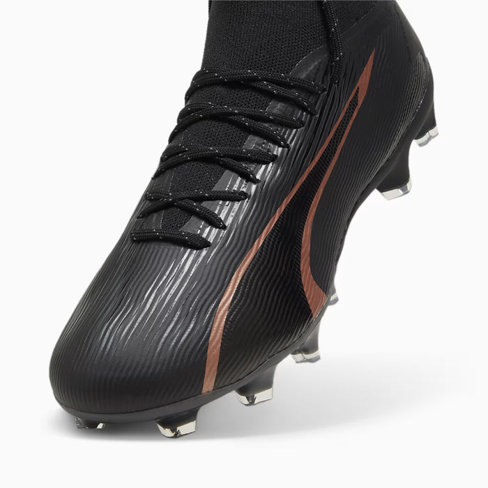 Puma Ultra Pro FG/AG Football Boots (Black/Copper Rose)