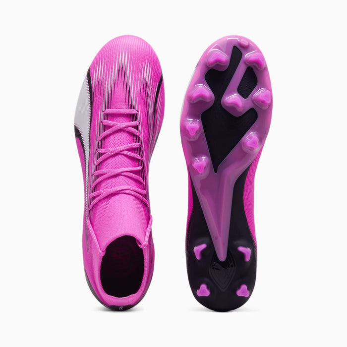 Puma Ultra Pro FG/AG Football Boots (Poison Pink/White/Black)
