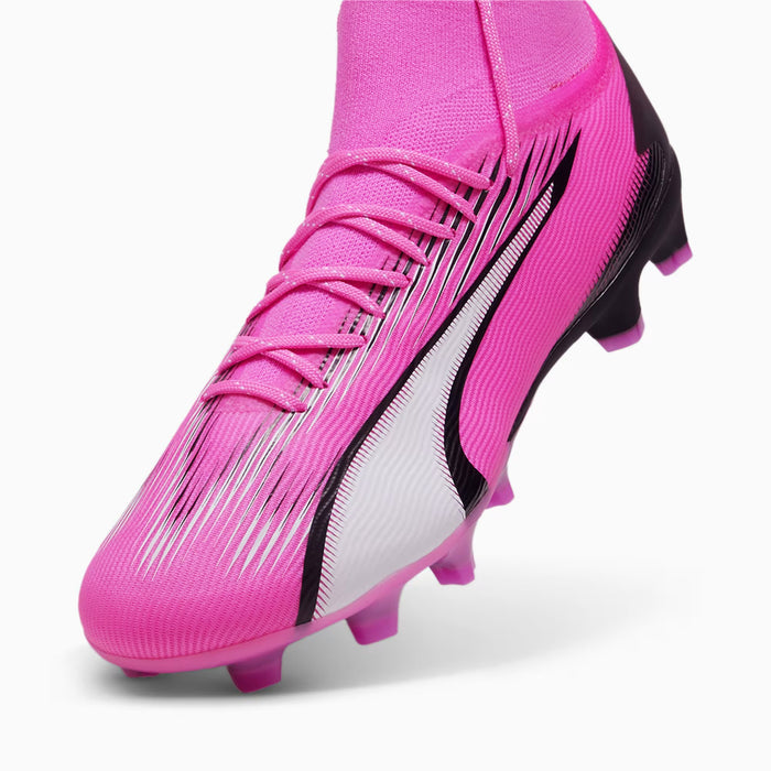 Puma Ultra Pro FG/AG Football Boots (Poison Pink/White/Black)