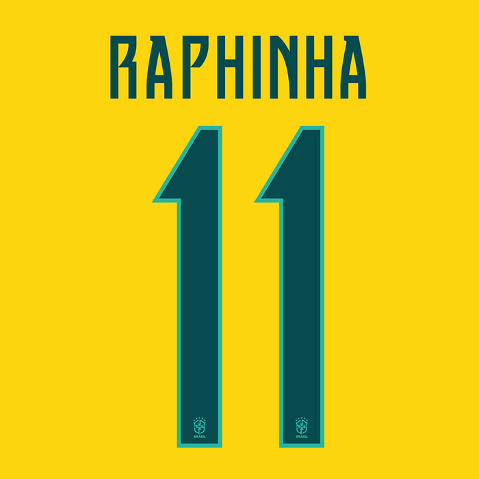 Brazil Home 2026 Print (Adult) - RAPHINHA 11
