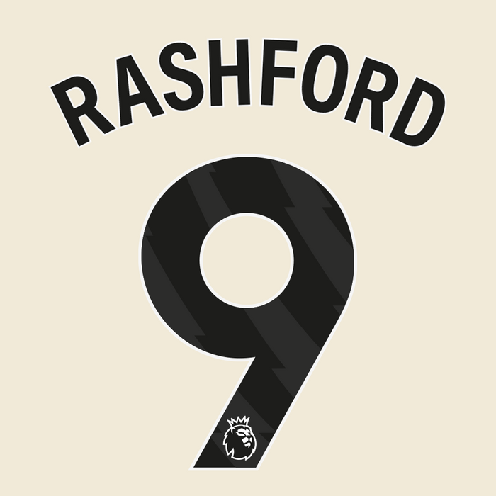 Premier League Print Black (Adult) - RASHFORD 9