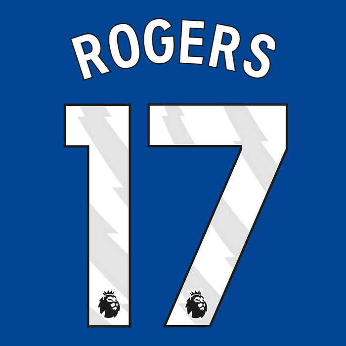 Premier League Print White (Youth) - ROGERS 17