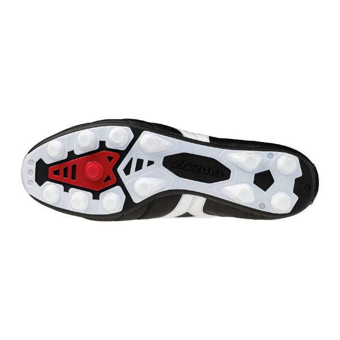 Mizuno Morelia II Elite FG Football Boots (Black/White/Chinese Red)
