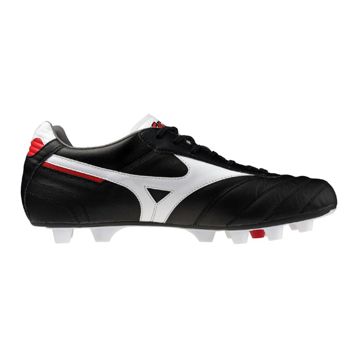 Mizuno Morelia II Elite FG Football Boots (Black/White/Chinese Red)