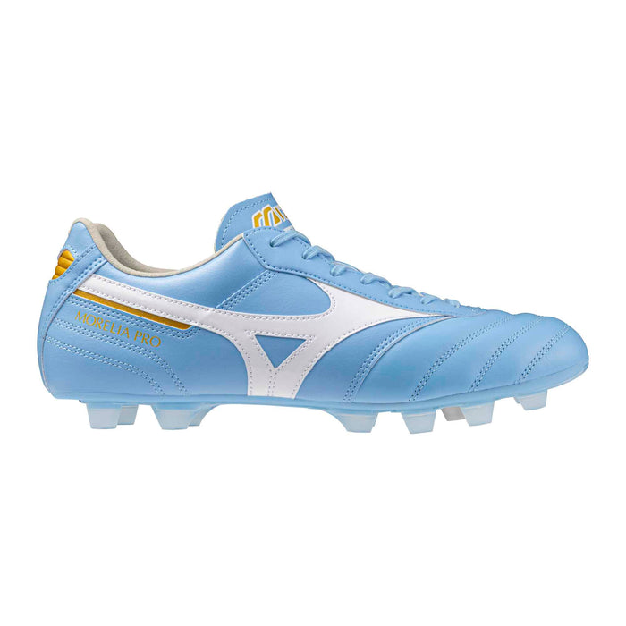 Mizuno Morelia II Pro FG Football Boots (Celeste/White/MP Gold)