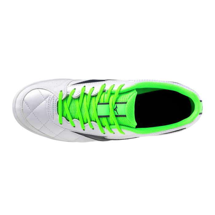 Mizuno MRL Sala Club IN indoor football shoe in white and India ink
