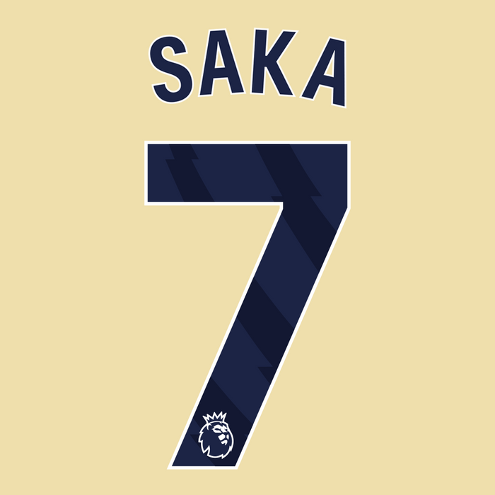 Premier League Print Navy (Youth) - SAKA 7