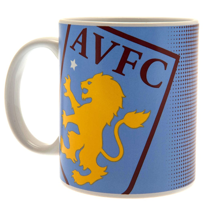 Aston Villa Halftone Mug