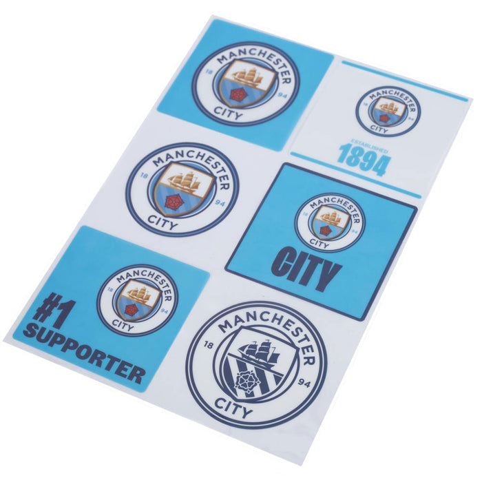 Manchester City Car Decal Set