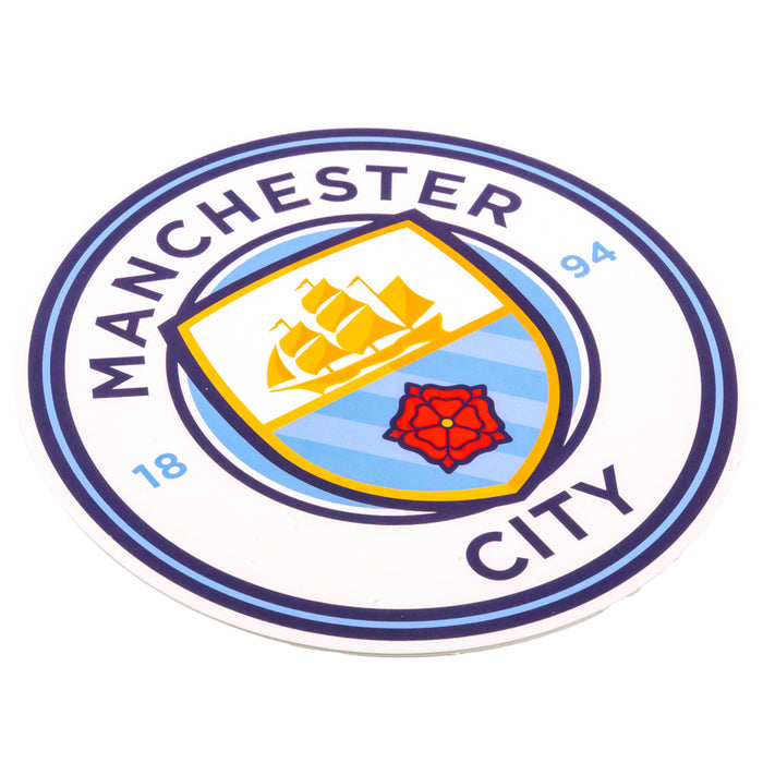 Manchester City Crest Car Sticker