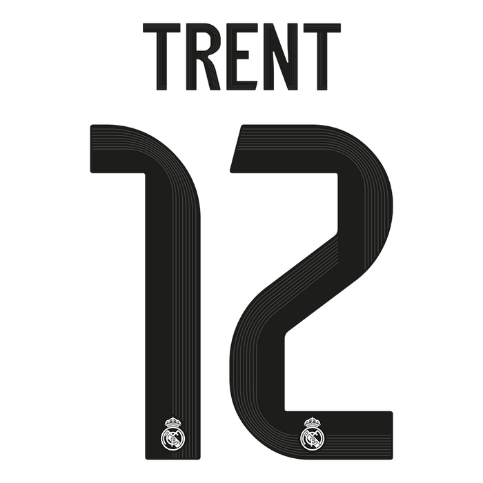 Real Madrid Home Print 25/26 (Adult) - TRENT 12