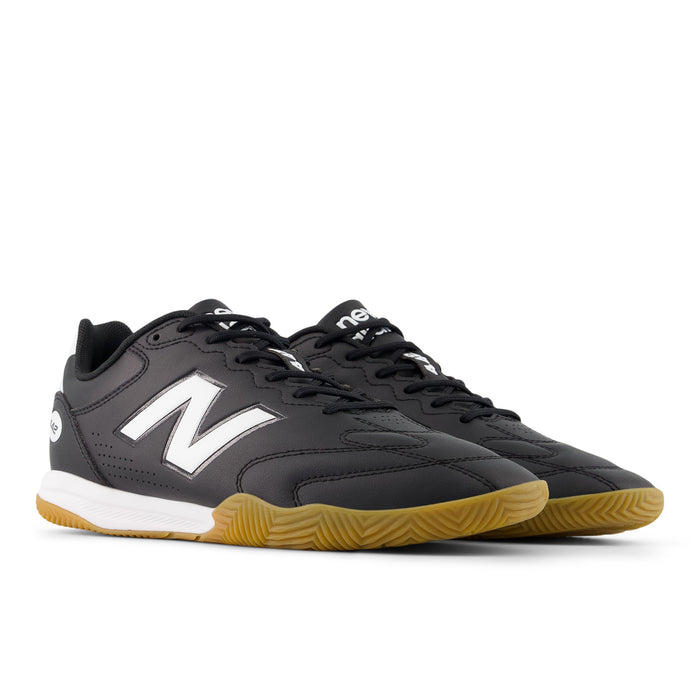 New Balance 442 V3 Team 2E IN Indoor Football Shoes (Black/White)