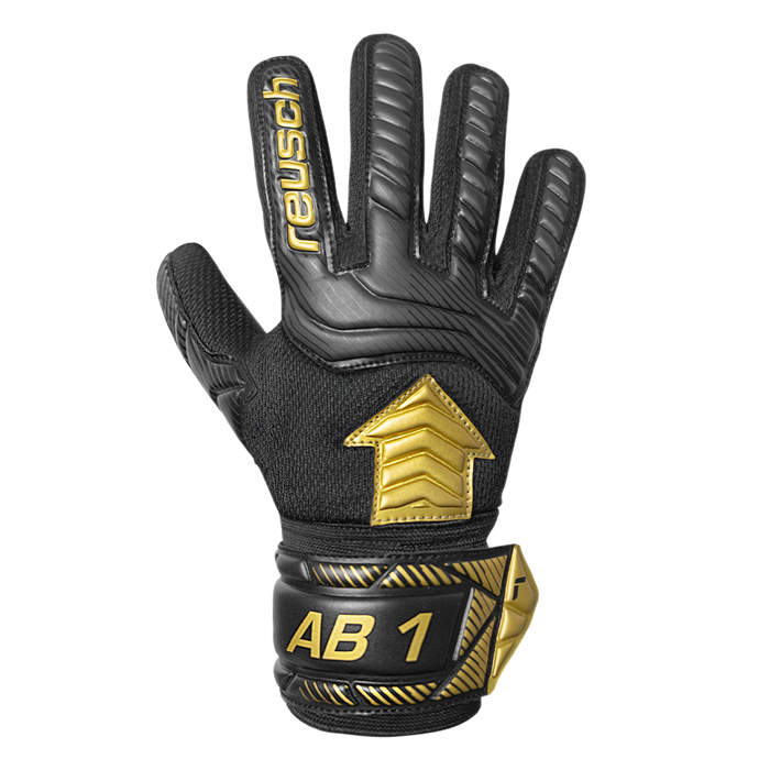 Reusch Attrakt AB1 Duo GK Glove (Black/Gold)