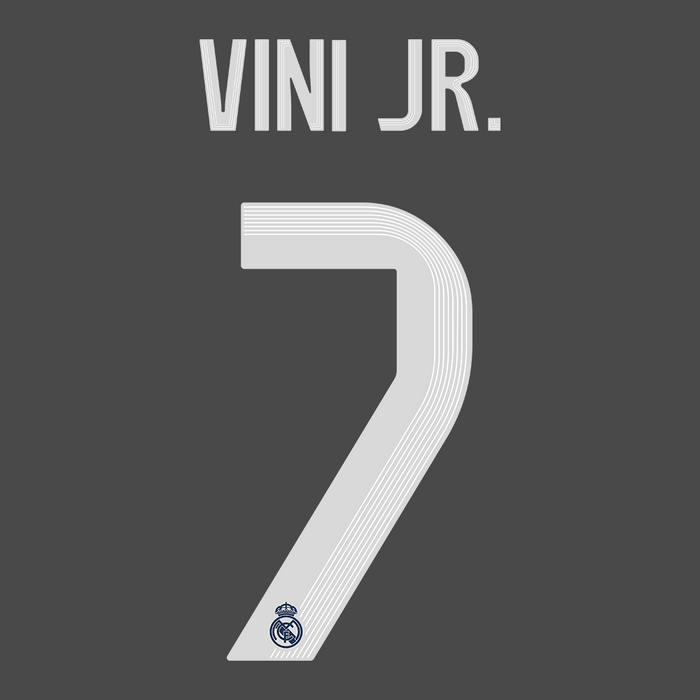 Real Madrid Away Print 25/26 (Adult) - VINI JR. 7