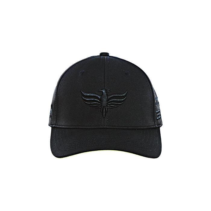 Wellington Phoenix 2026/27 media cap, black, front view