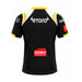 Wellington Phoenix 2026/27 A-League home jersey, black, back view with sponsor logos
