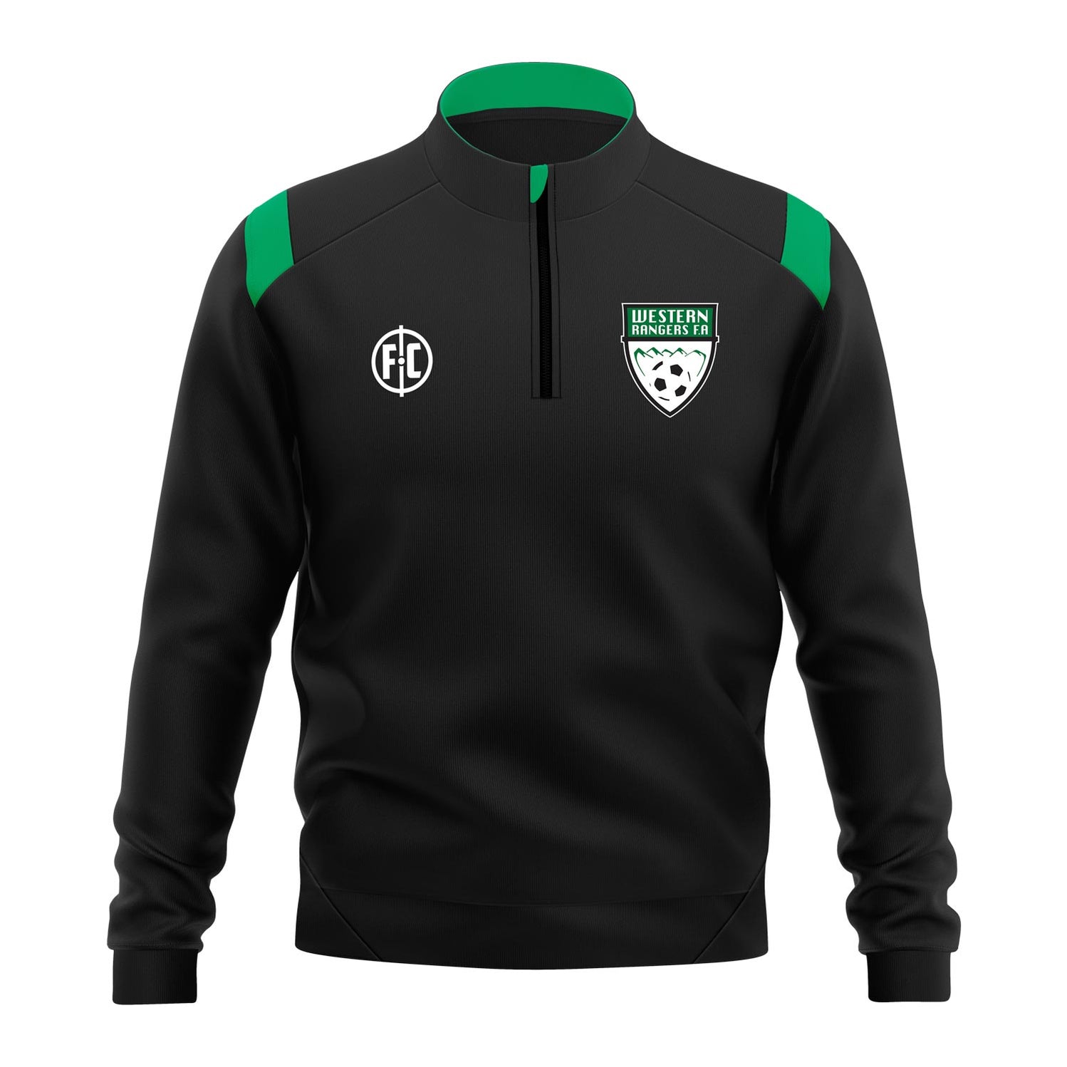 Western Rangers Club Contrast 1/4 Zip | Football Central NZ