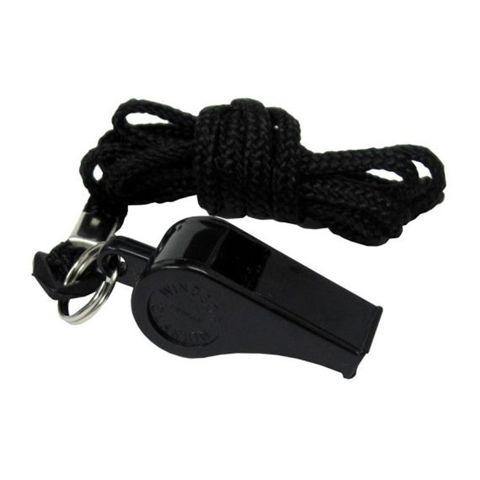 Plastic Whistle & Lanyard 55cm (Single)