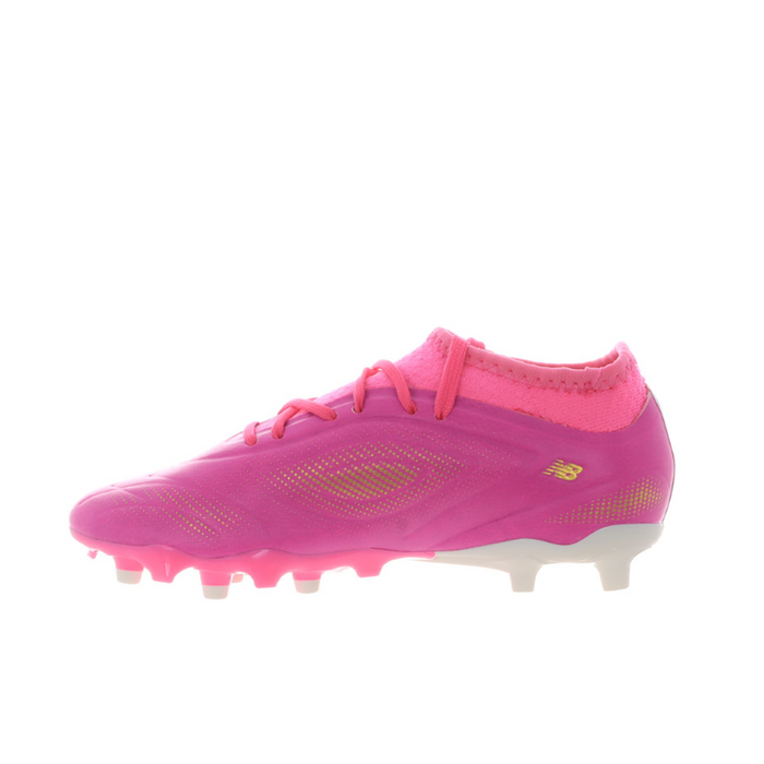 New Balance Tekela Team V5 Junior FG Football Boots (Pink Heat)