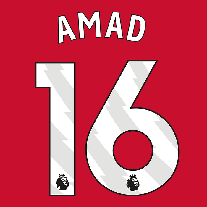 Premier League Print White (Adult) - AMAD 16